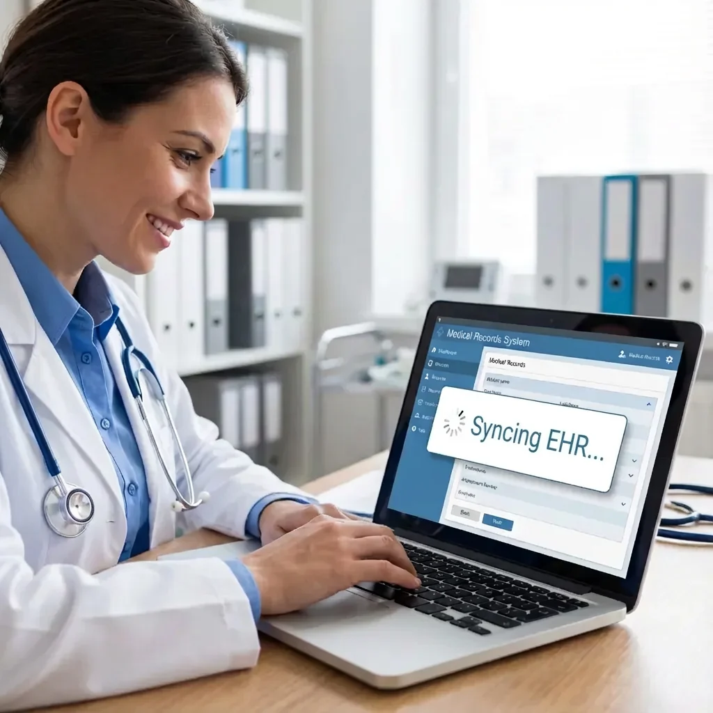 We sync with your EHR to find eligible chronic patients.